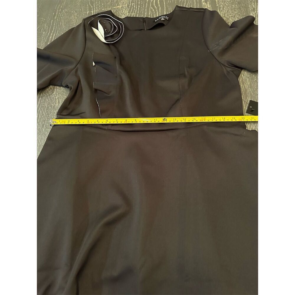 Eloquii Women's Elegant Classic Silhouette Dress Black Size 18 NWT - Picture 5 of 14